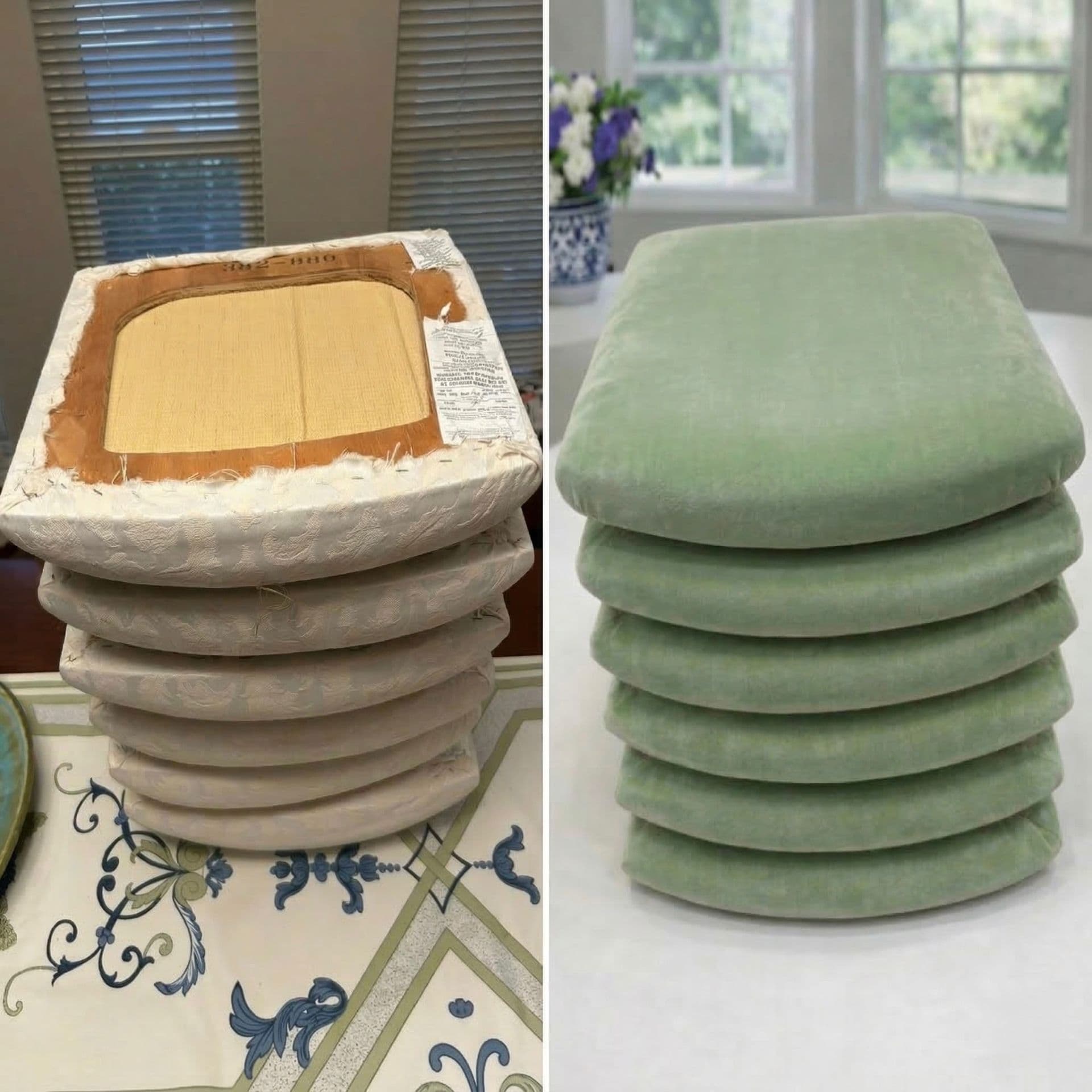 Leather furniture repair and upholstery restoration