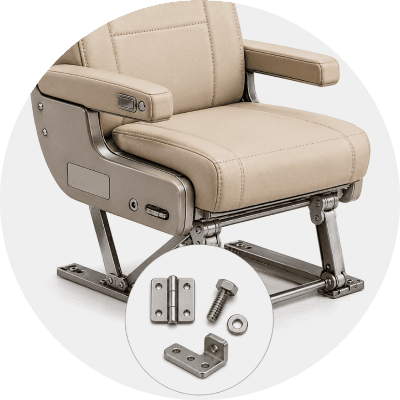 Armrest, Tray Table & Cabin Trim Restoration