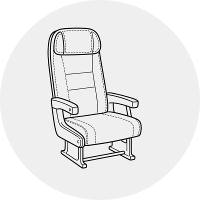 Aircraft-Grade Leather Reupholstery (Seats & Panels)