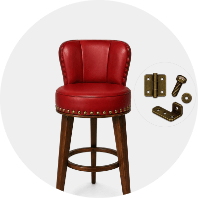 Salon Chair Hardware & Fixture Trim Restoration