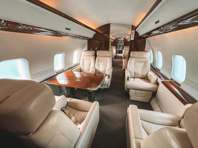 Private Jet Interior Restoration and Cabin Refurbishment