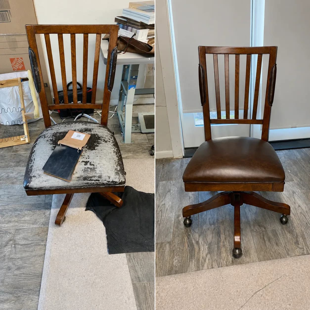 Vintage Dining Chair Full Reupholstery & Restoration