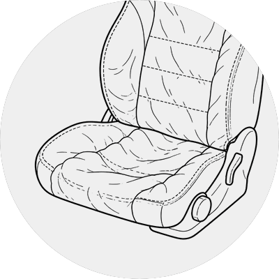 Seat Foam Contouring & Bolster Rebuild Seat Foam Contouring & Bolster Rebuild