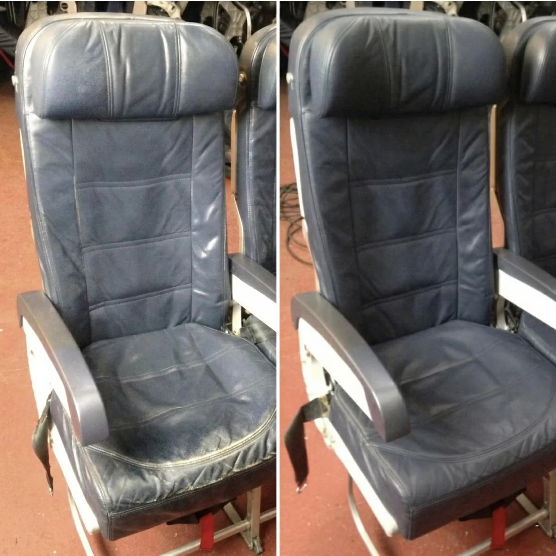 Aircraft Vinyl Restoration with Protective Top Coat*