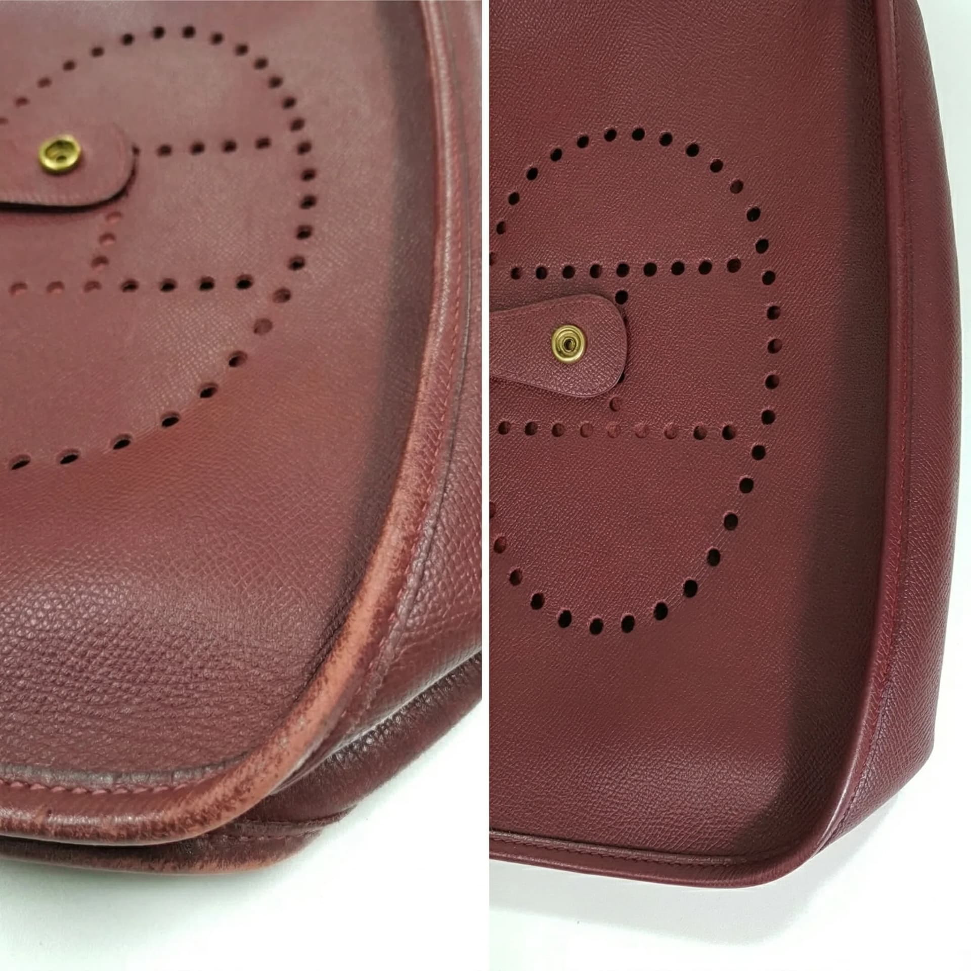 Leather Handbag Surface & Color Restoration 1
