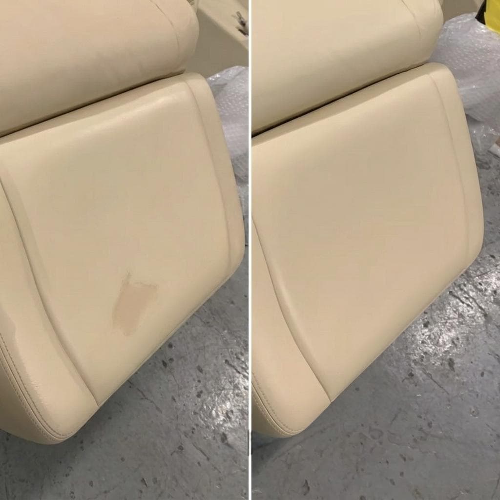 Aircraft Vinyl Restoration with Color Matching
