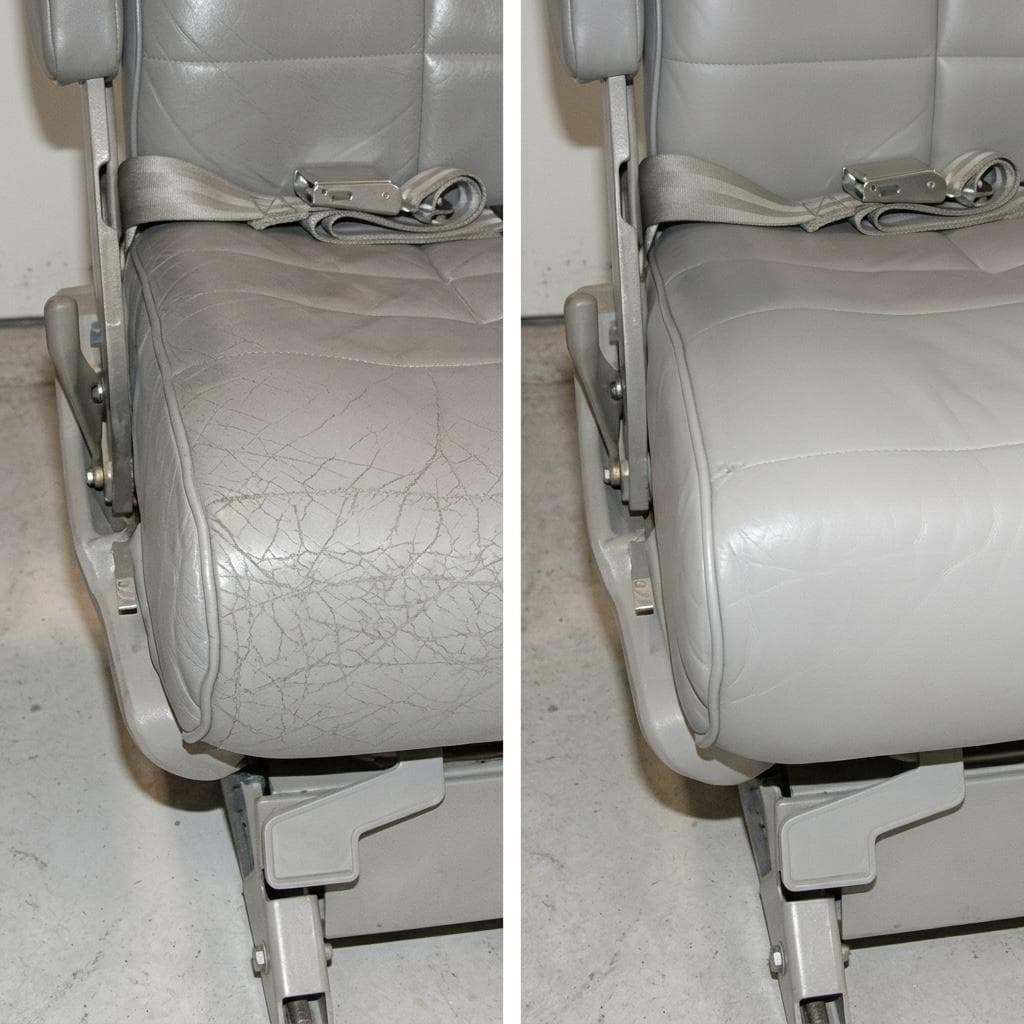 Aircraft Seat Reupholstery