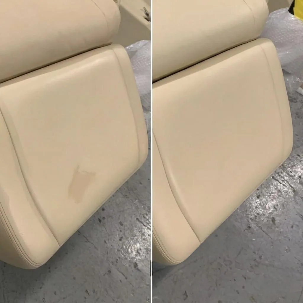 Aircraft Vinyl Restoration with Color Matching