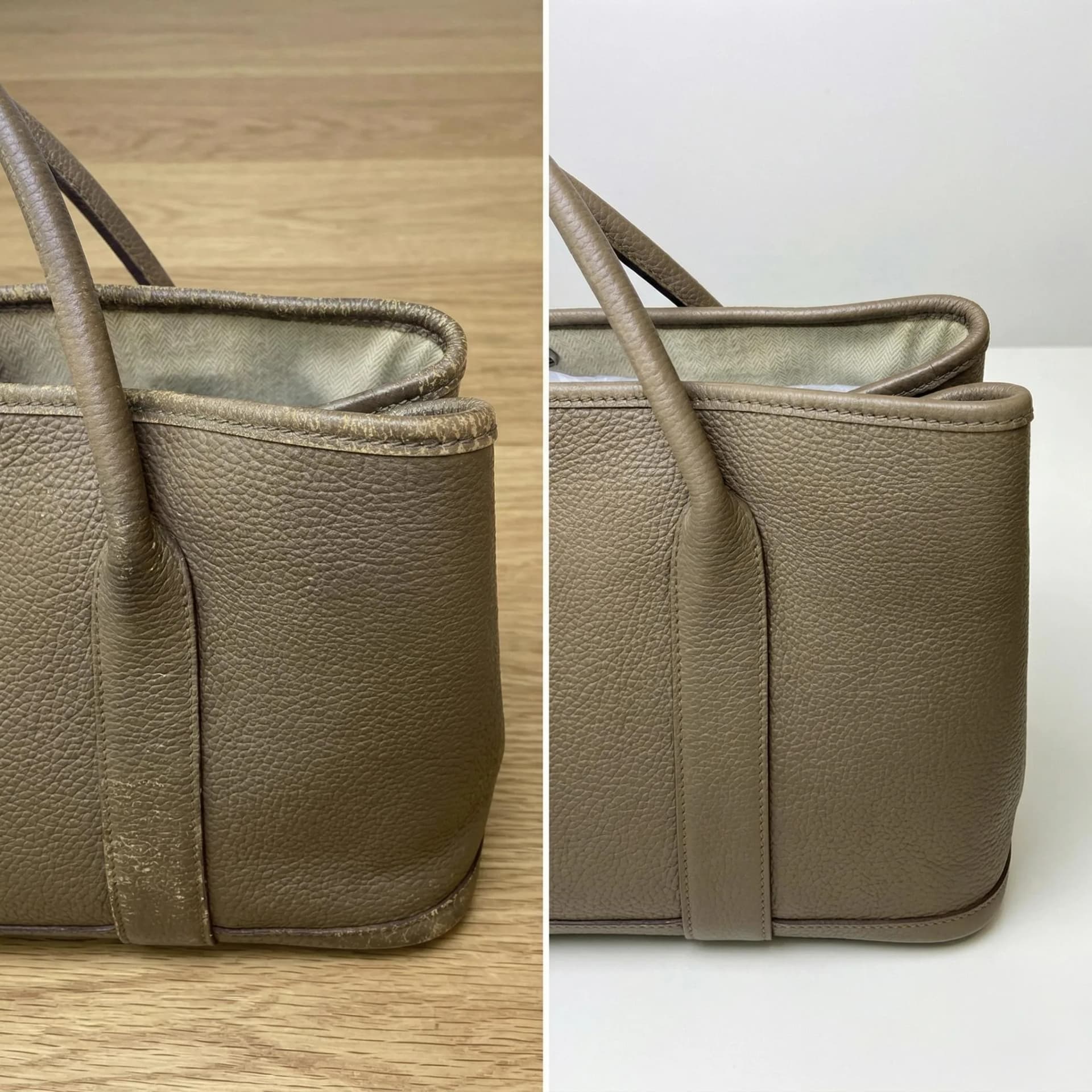 Leather Handbag Surface & Color Restoration 1