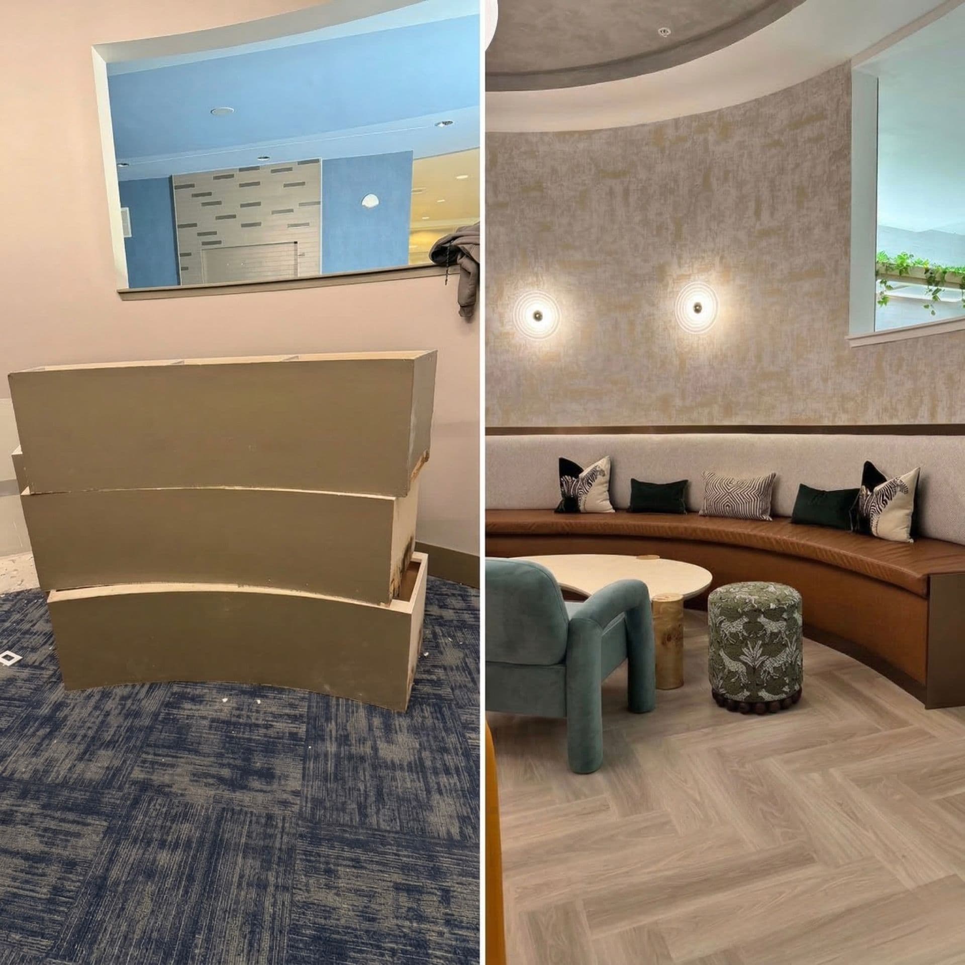 Custom Back Cushion Panel Fabrication and Upholstery