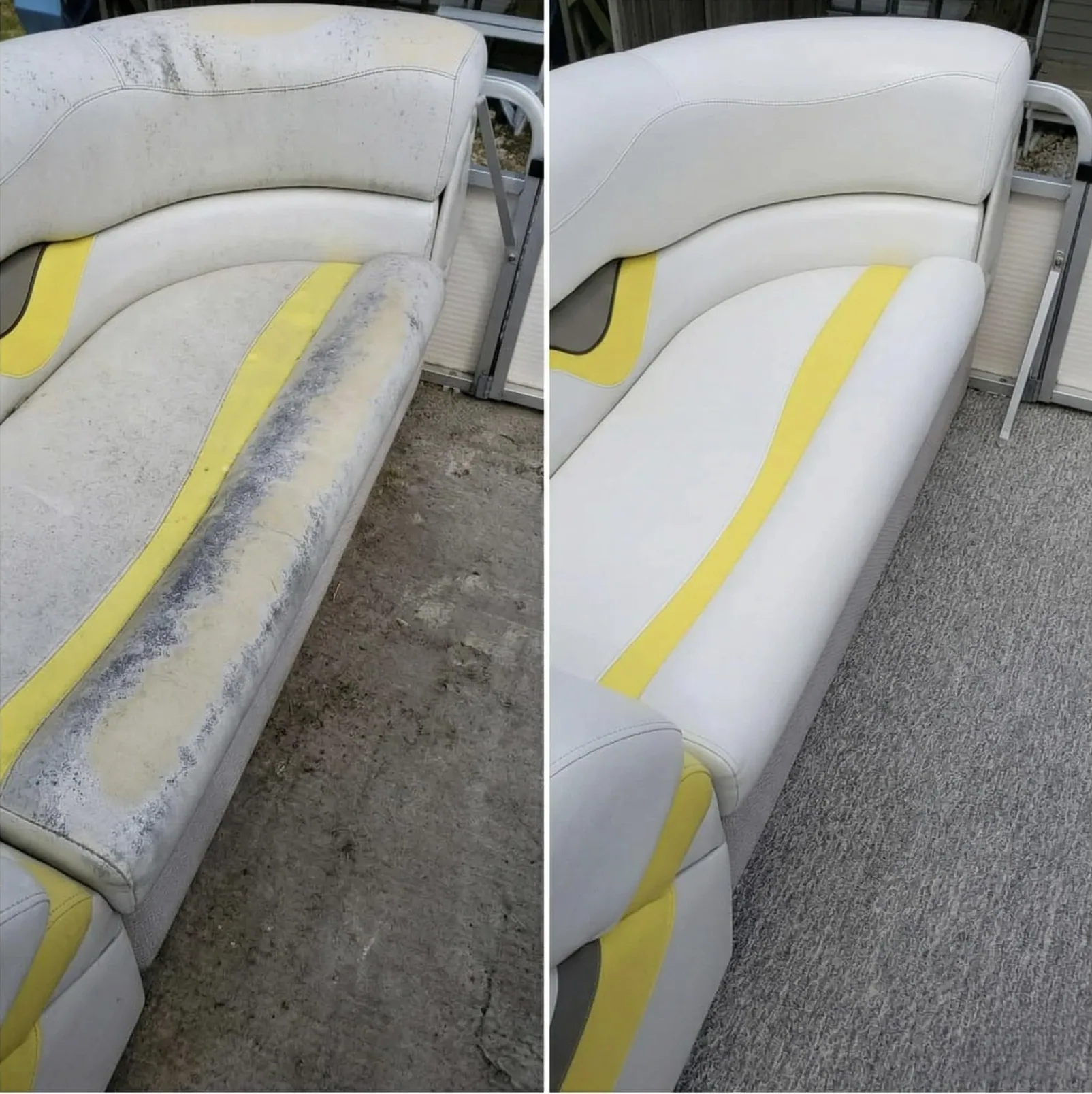 Boat Booth Marine Vinyl Reupholstery