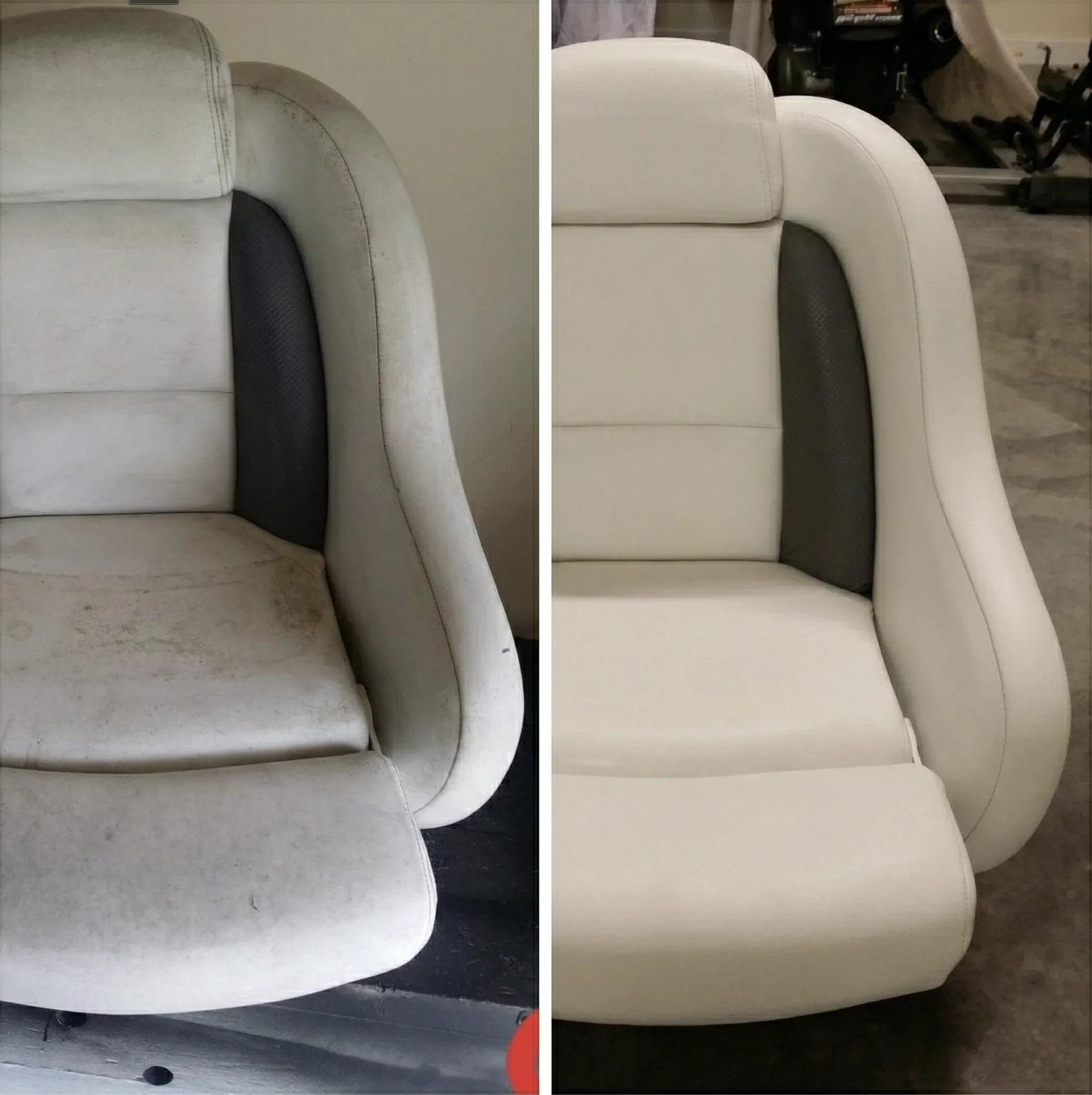 Marine Vinyl Cleaning & Color Restoration
