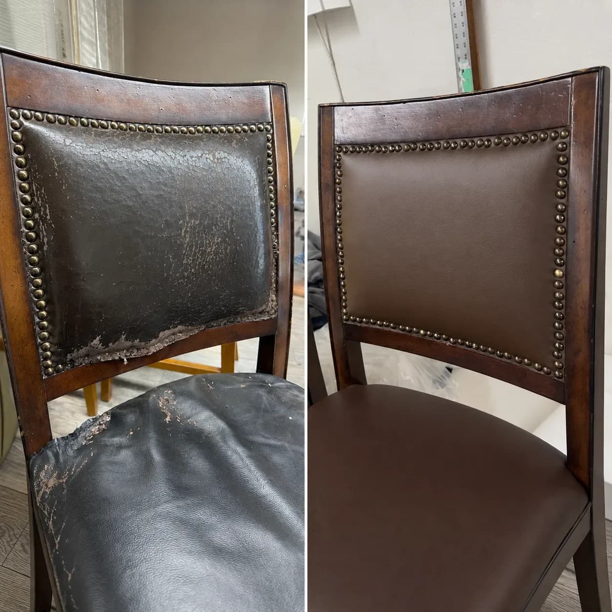 Dining Chair Reupholstery & Back Cushion Replacement