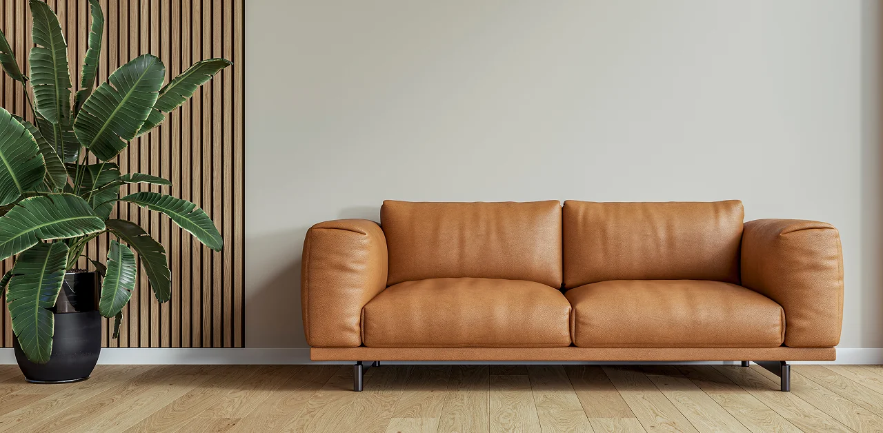 Leather Furniture Repair and Upholstery in San Antonio TX Leather sofa undergoing furniture repair, color restoration, and cushion reshaping in San Antonio TX